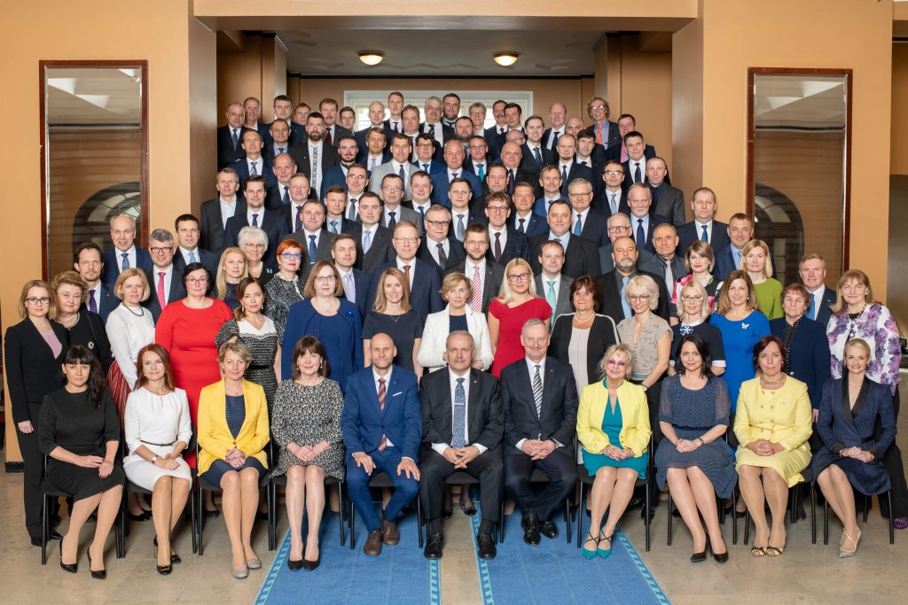 XIV Riigikogu avaistungil 4. aprillil 2019