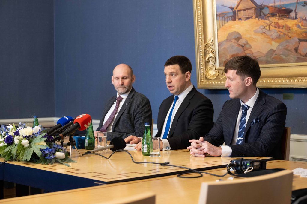 Riigikogu juhatuse pressikonverents XIV Riigikogu viimasel istungil