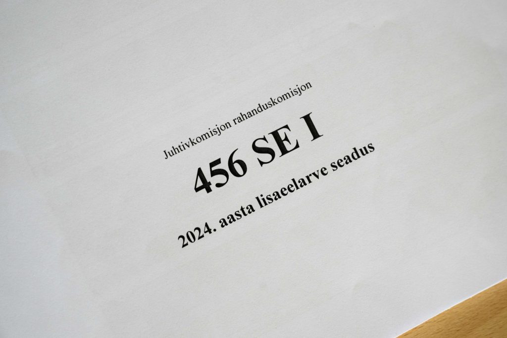 Rahanduskomisjon saatis lisaeelarve eelnõu esimesele lugemisele