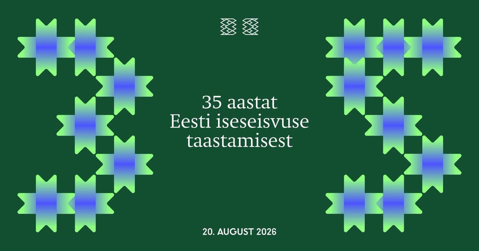 Toompeal tähistatakse Eesti iseseisvuse taastamise 35. aastapäeva