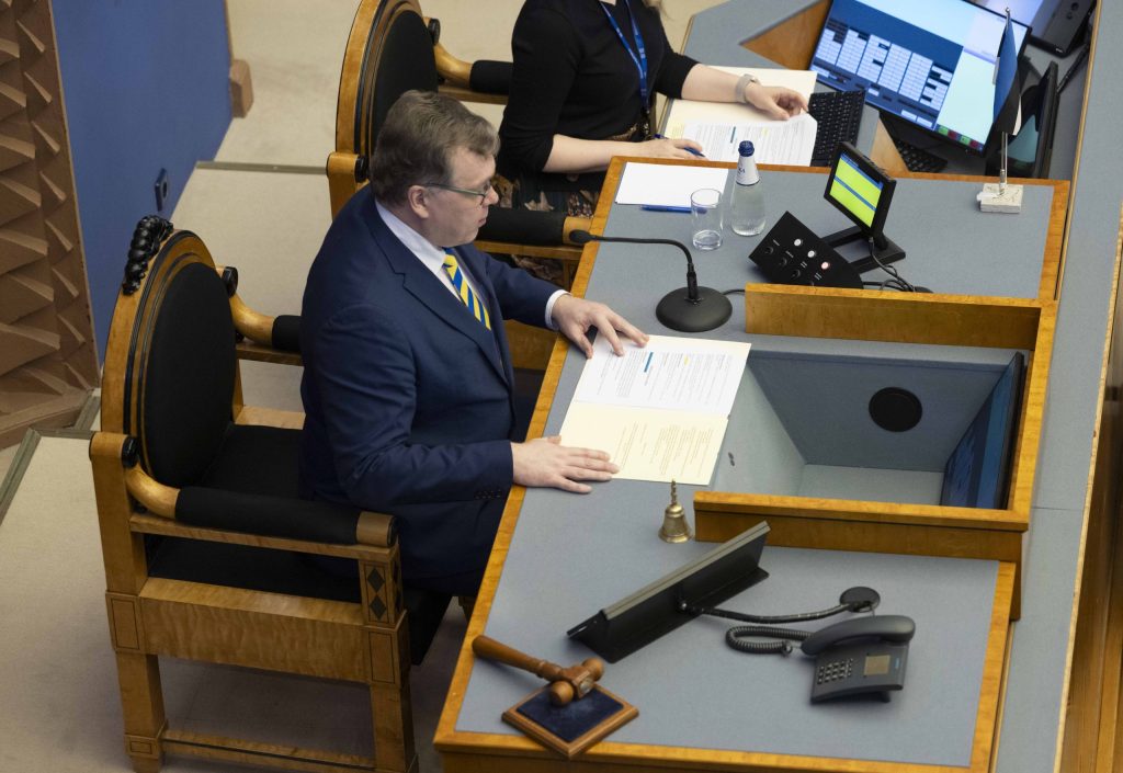 Lauri Hussar was elected President of the Riigikogu