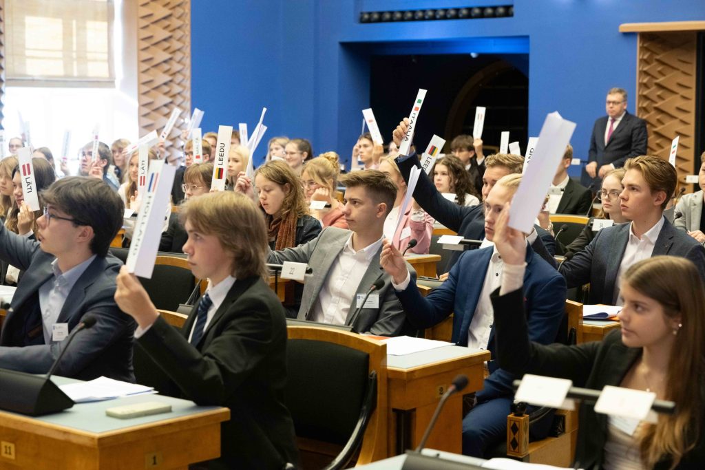 Mudel-Euroopa Parlamendi sessiooni avamine 2024. Foto: Erik Peinar