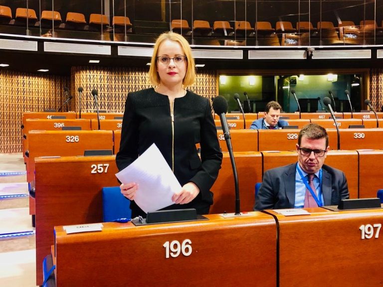 Maria Jufereva-Skuratovski. Foto: Riigikogu Kantselei