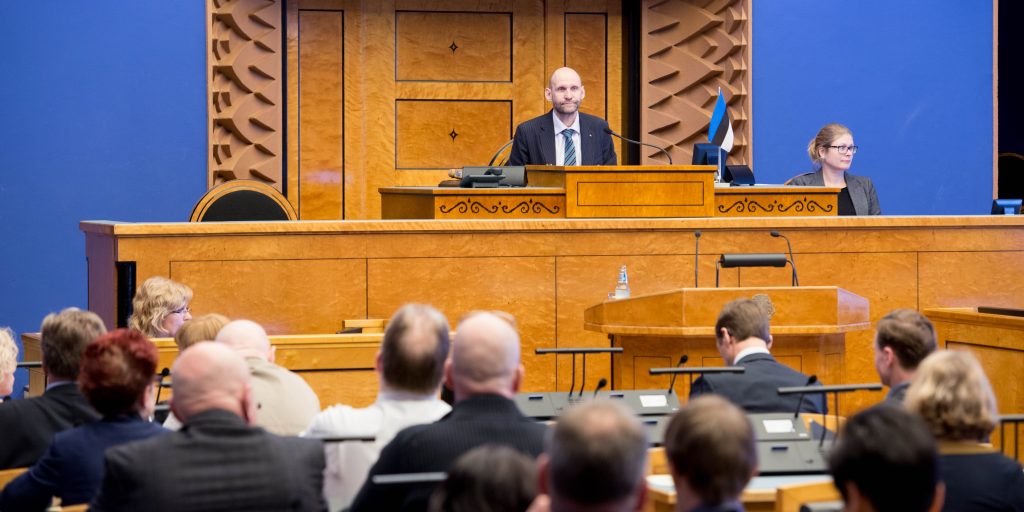 Riigikogu aseesimees Helir-Valdor Seeder