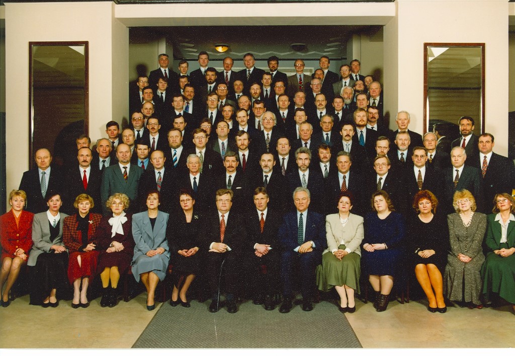 VIII Riigikogu koosseisu avapilt 11. märts 1995