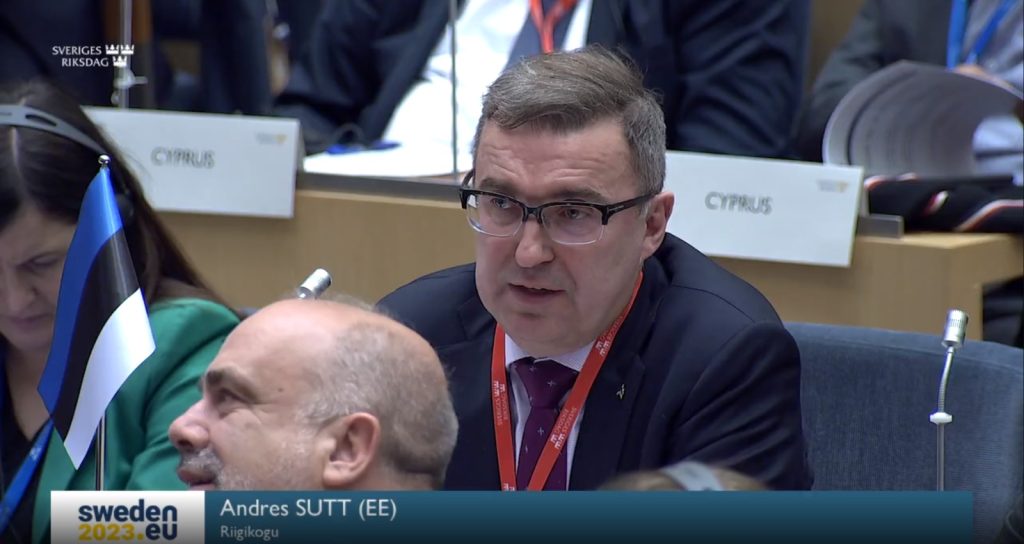 Andres Sutt. Foto: Riigikogu Kantselei