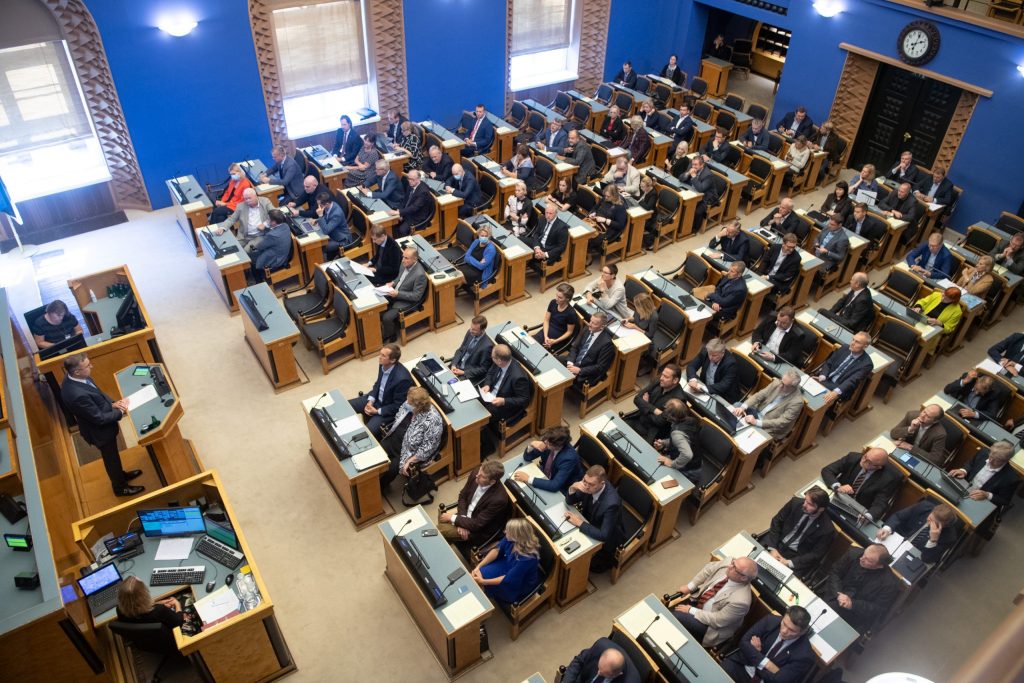 Riigikogu istung. Foto: Erik Peinar