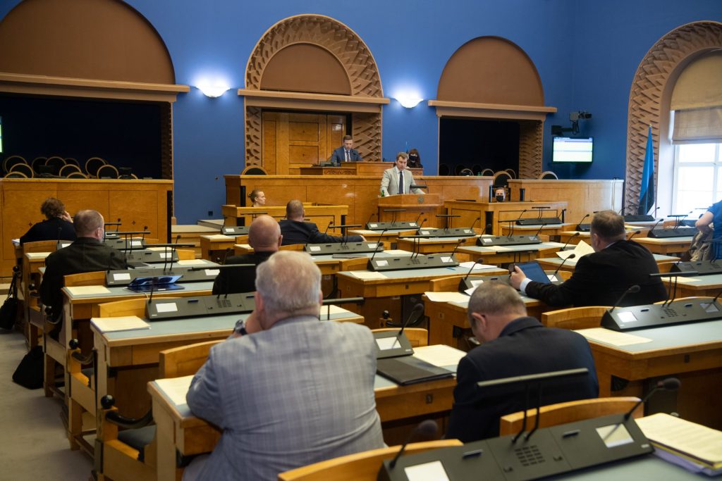 Riigikogu istung. Foto: Erik Peinar