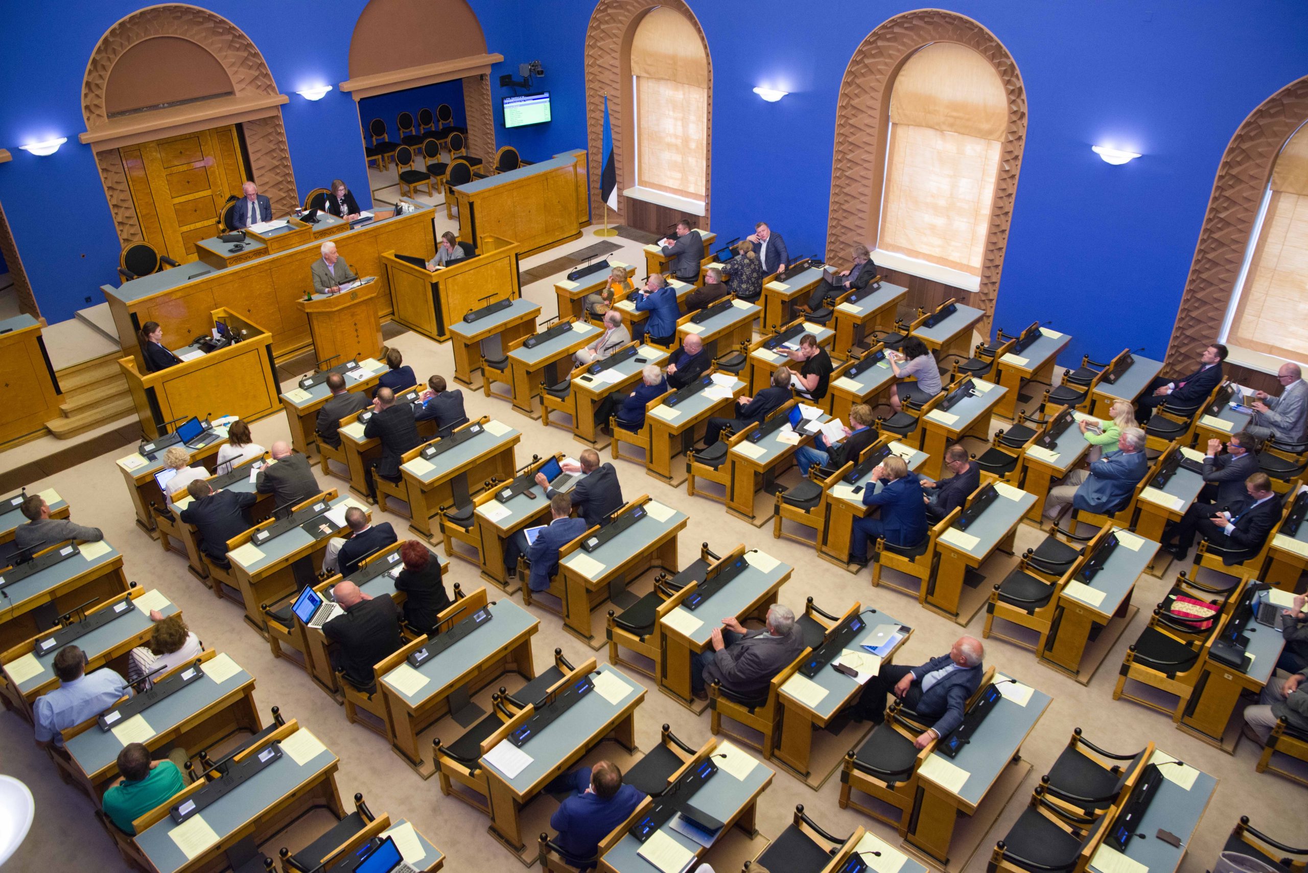 Riigikogu arutas 5. juunil 2018 olulise tähtsusega riikliku küsimusena riigireformi. Foto autor: Erik Peinar