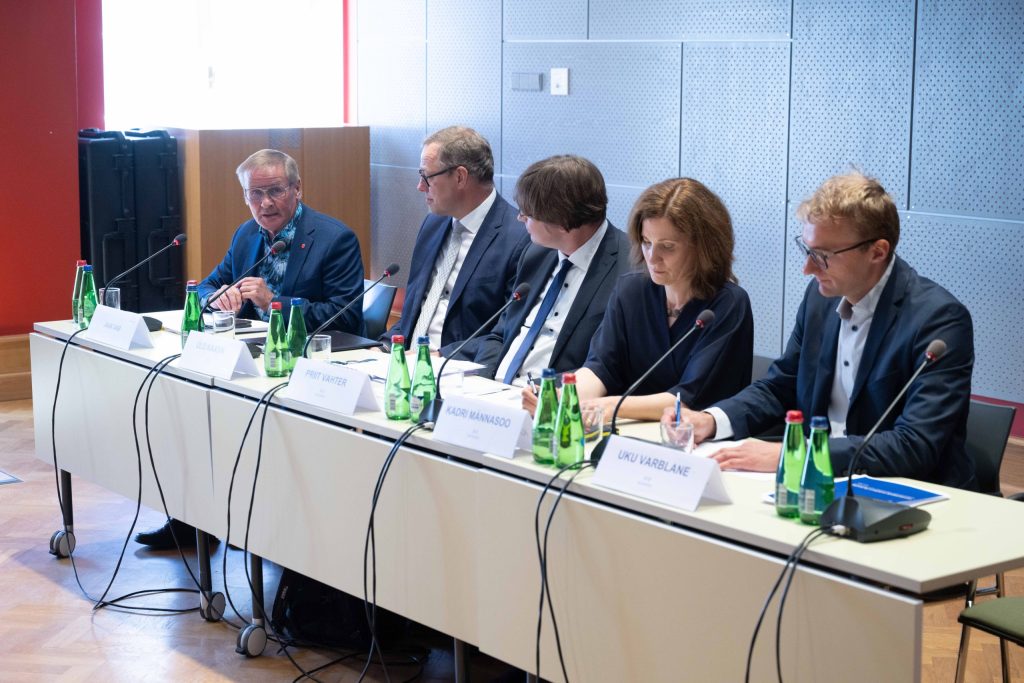 Konkurentsivõime raporti tutvustus 2024. aasta juunis. Foto: Erik Peinar