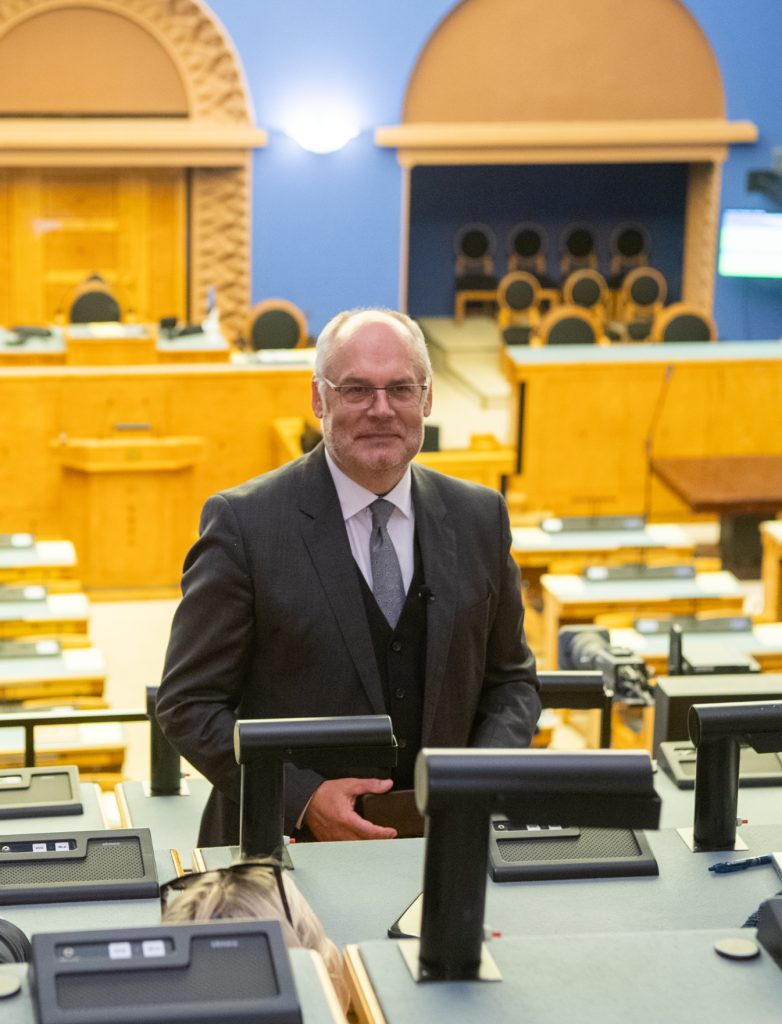 Alar Karis was elected President of the Republic
