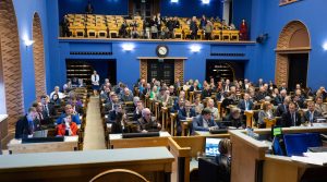 Riigikogu võttis vastu põhiseaduse muudatuse. Foto: Erik Peinar