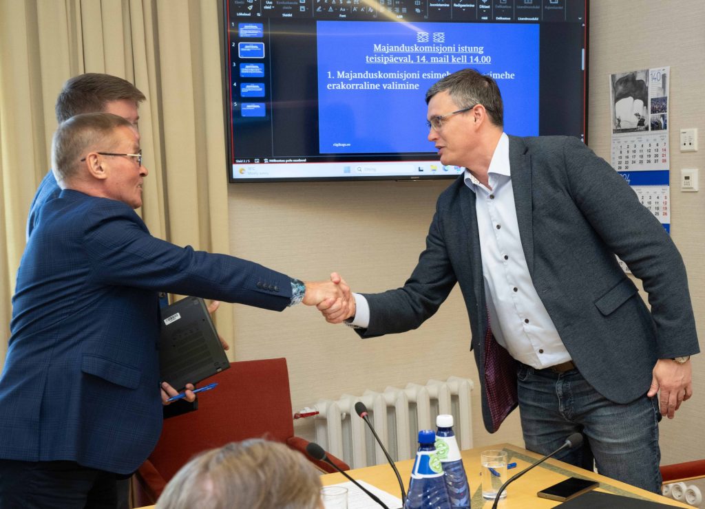 Majanduskomisjon valis esimehe ja aseesimehe
