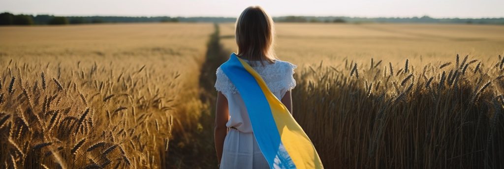 Laps Ukraina lipuga. Foto: Pixabay