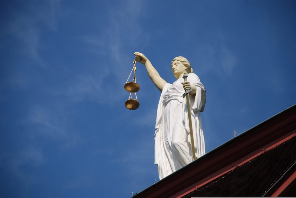 Kohus. Õigusemõistmine. Justitia. Foto: Pixabay