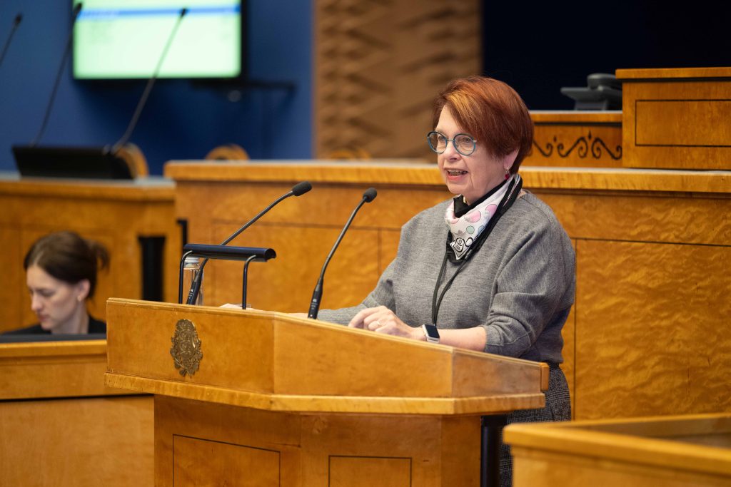 Riigikogu arutas terviseandmete kasutamist olulise tähtsusega riikliku küsimusena