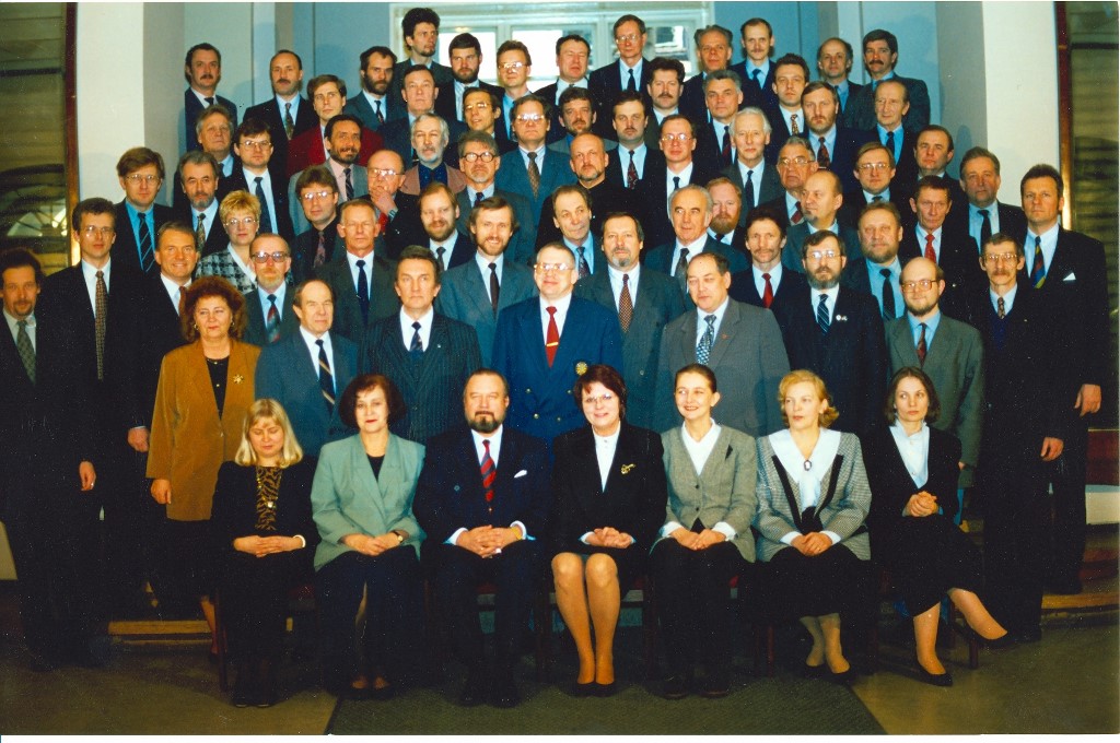 VII Riigikogu koosseisu ühispilt 1. märts 1995