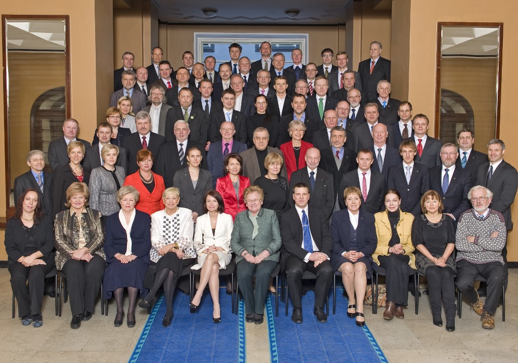 XI Riigikogu koosseisu lõpupilt 23. veebruar 2011